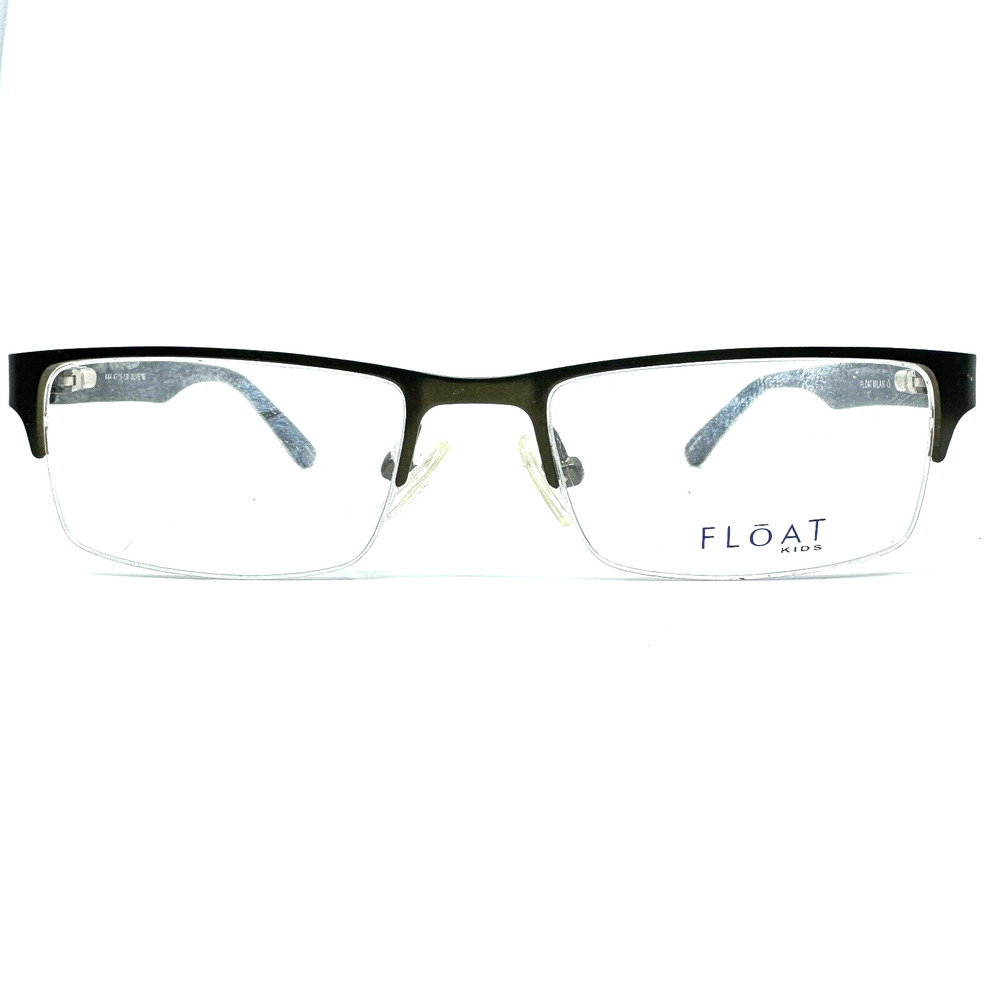 Float Milan Kids K44 OLIVE 47-16-130 Olive Half Rim Metal Eyeglasses Frame 12121